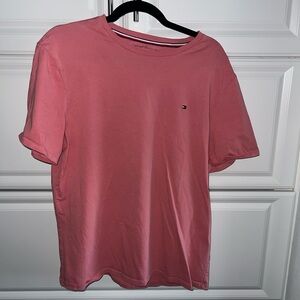 Tommy Hilfiger Men's dark coral large T-Shirt